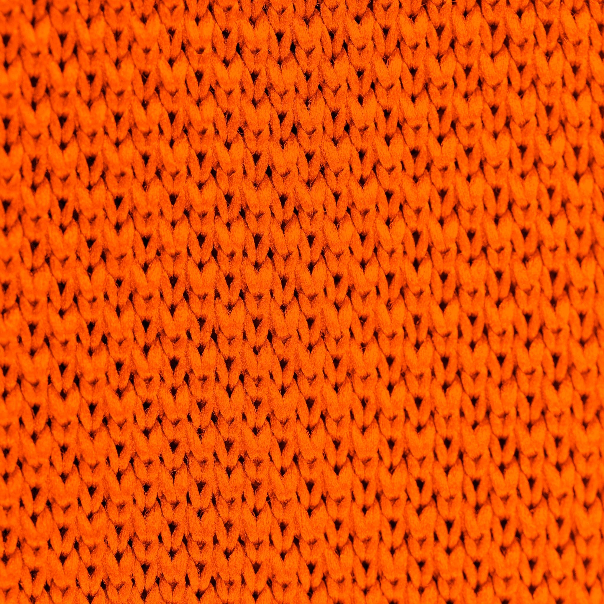 Burnt orange knitted bow tie - Image 6