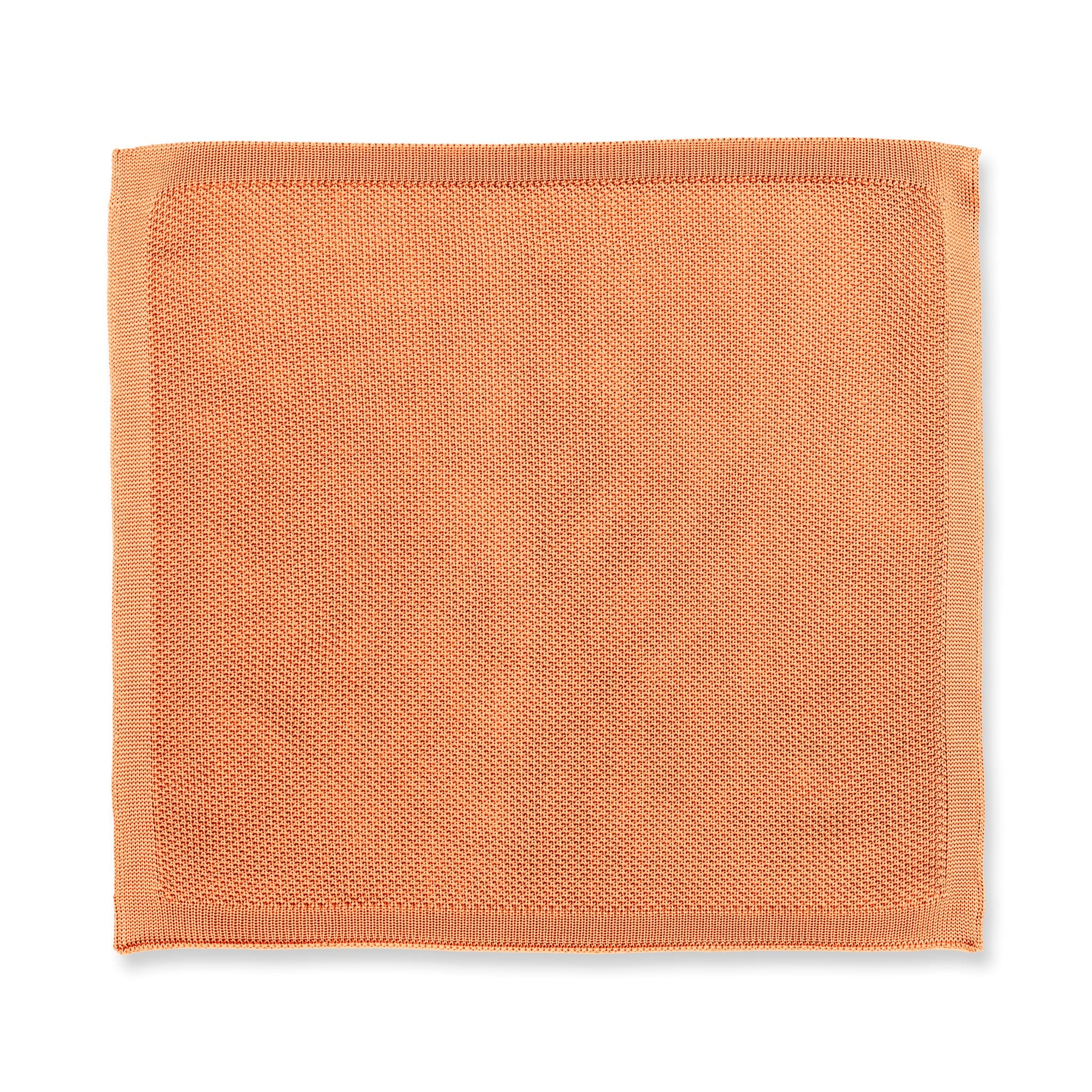 Coral fusion knitted tie and pocket square set - Image 10