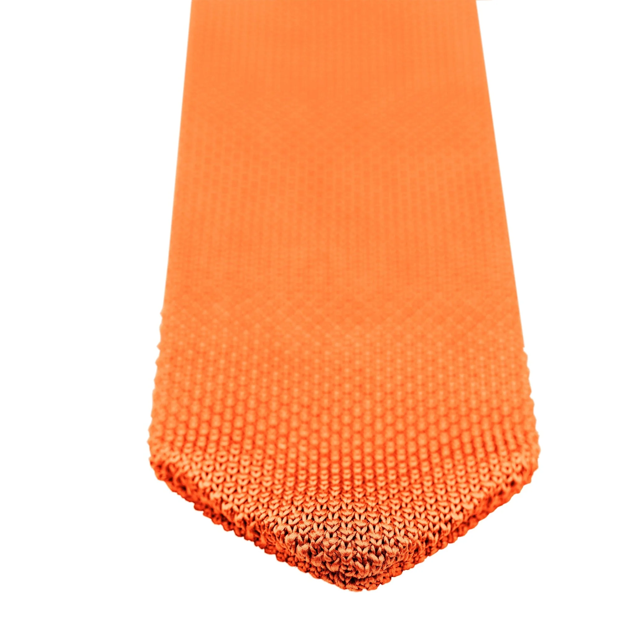 Coral fusion knitted tie and pocket square set - Image 9