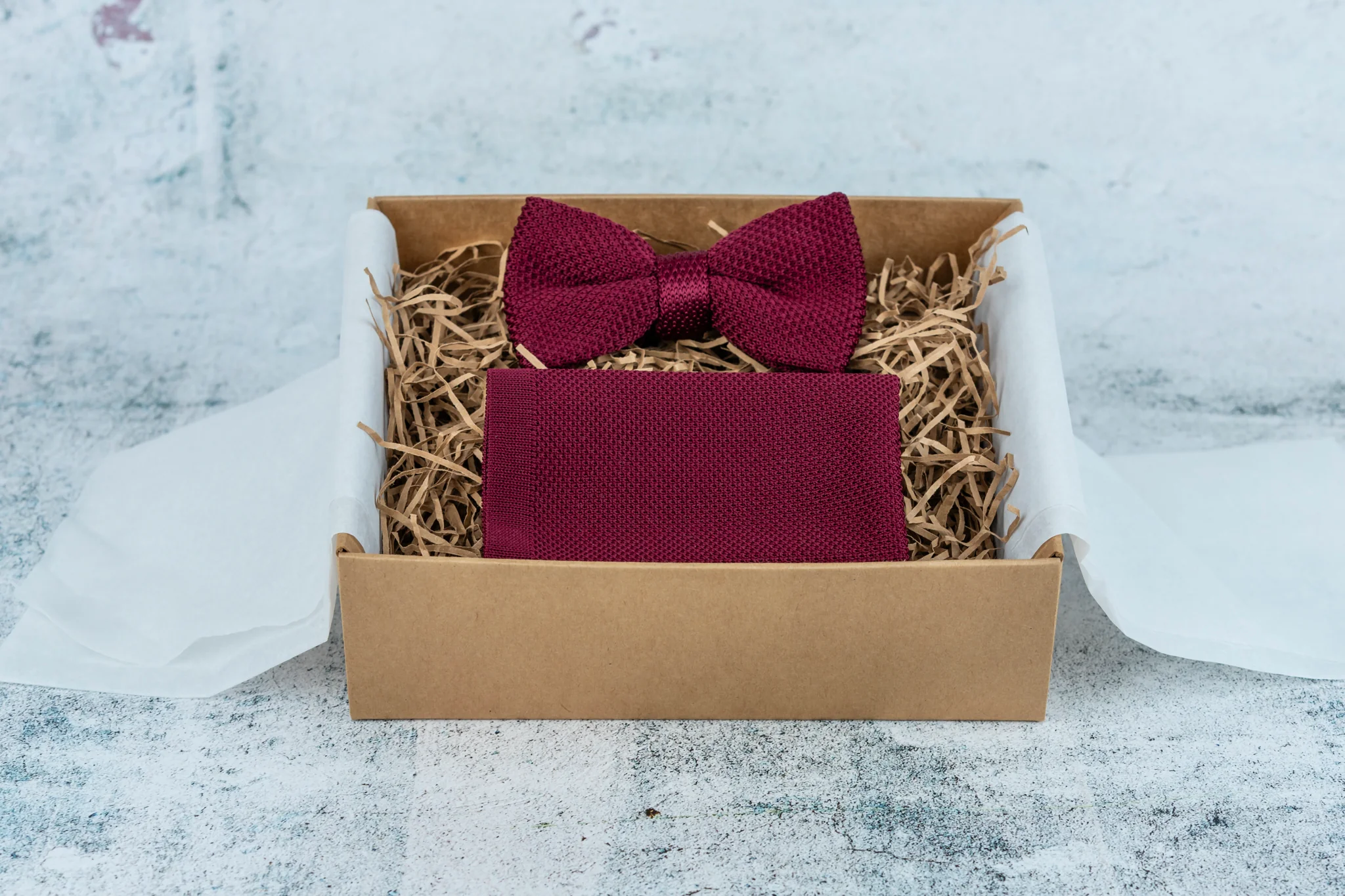 Knitted Bow Tie and Pocket Square Subscription - Image 3